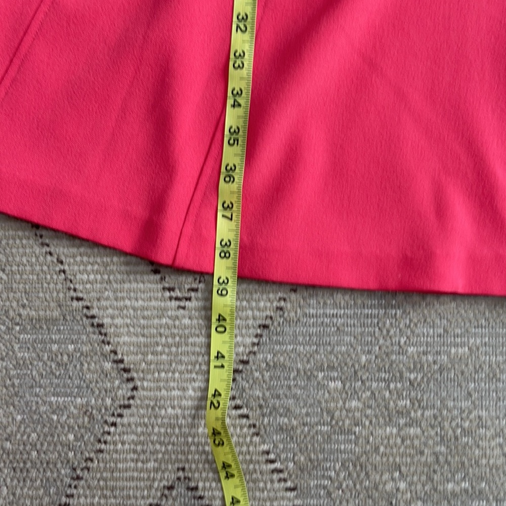 Evan-Picone Coral Sleeveless Dress - 8 - Picture 5 of 9